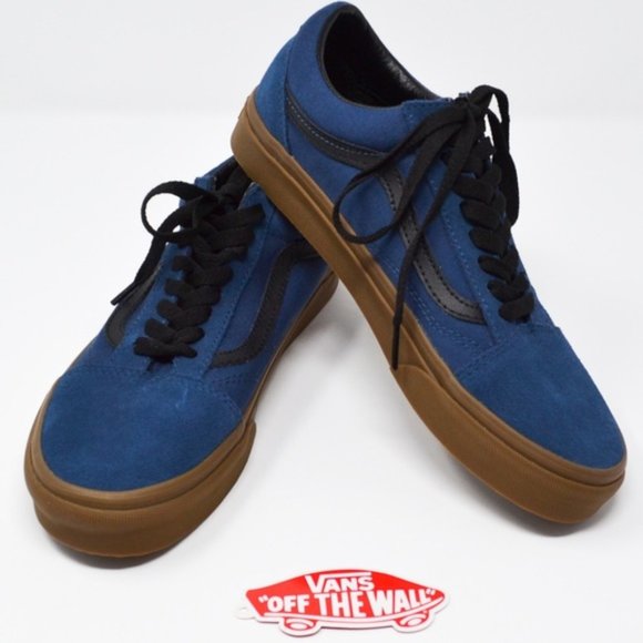 vans authentic blue gum sole